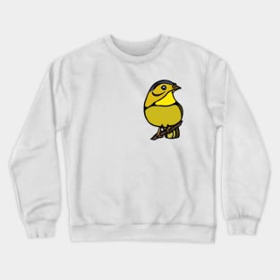 Wilsons Warbler Graphic Crewneck Sweatshirt